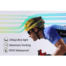 Smart přilba s 270° osvětlením a směrovkami Livall EVO21