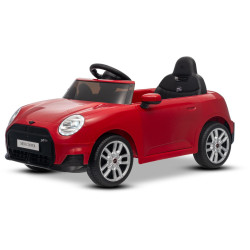 Elektrické autíčko BMW Mini Cooper 12V,  červené