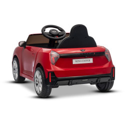 Elektrické autíčko BMW Mini Cooper 12V,  červené