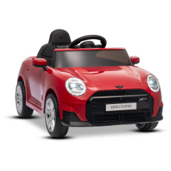 Elektrické autíčko BMW Mini Cooper 12V,  červené