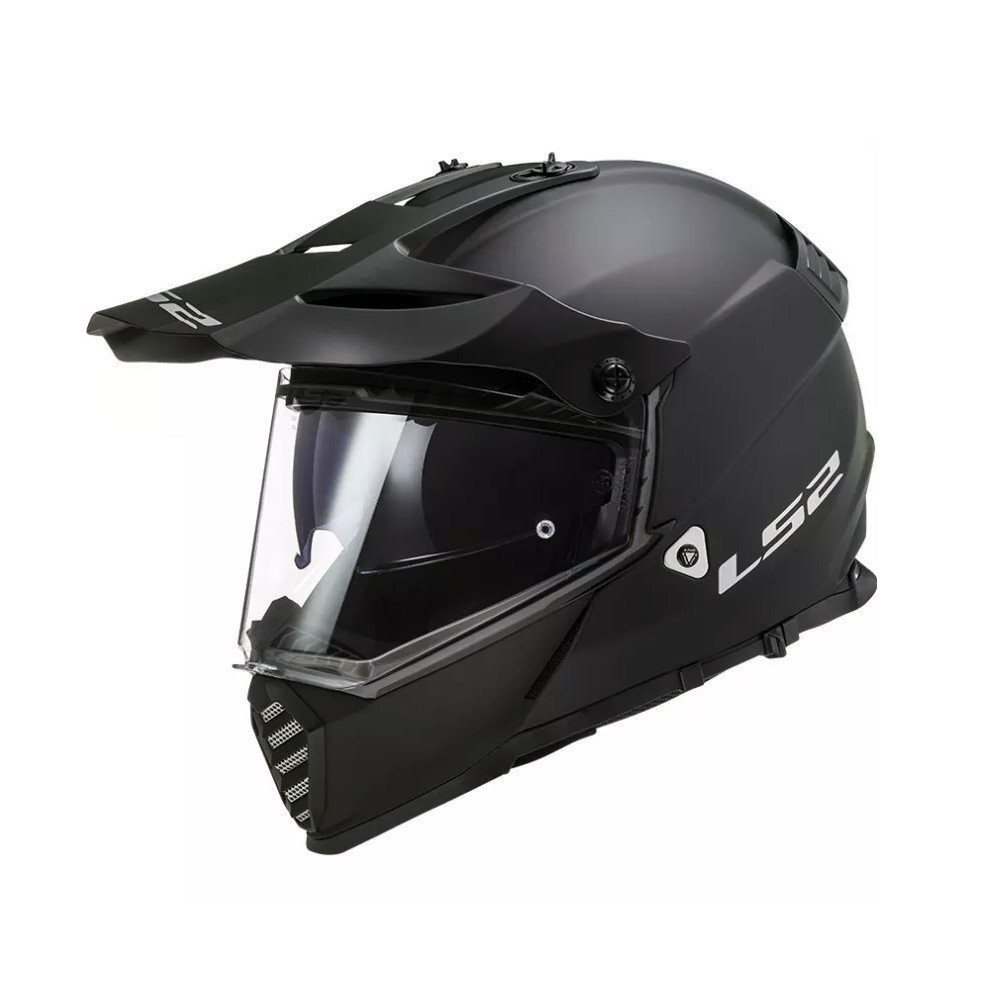 Enduro přilba LS2 Pioneer EVO - černá matná