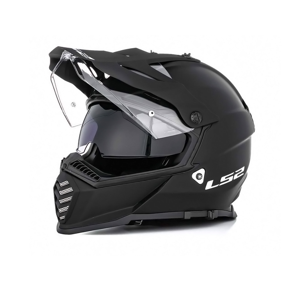 Enduro přilba LS2 Pioneer EVO - černá matná