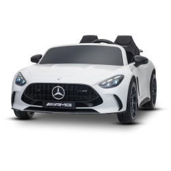 Elektrické autíčko Mercedes GT63 AMG 24V s pohonom 4x4,  biele