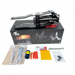 Přední odpružení Monorim V4 pro Xiaomi Scooter - černé s černím tlumičem