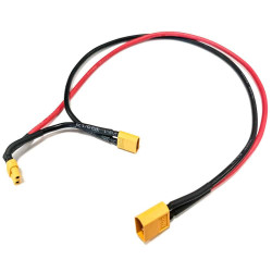 Propojovací kabel externí baterie XT60 na interní XT30 do série