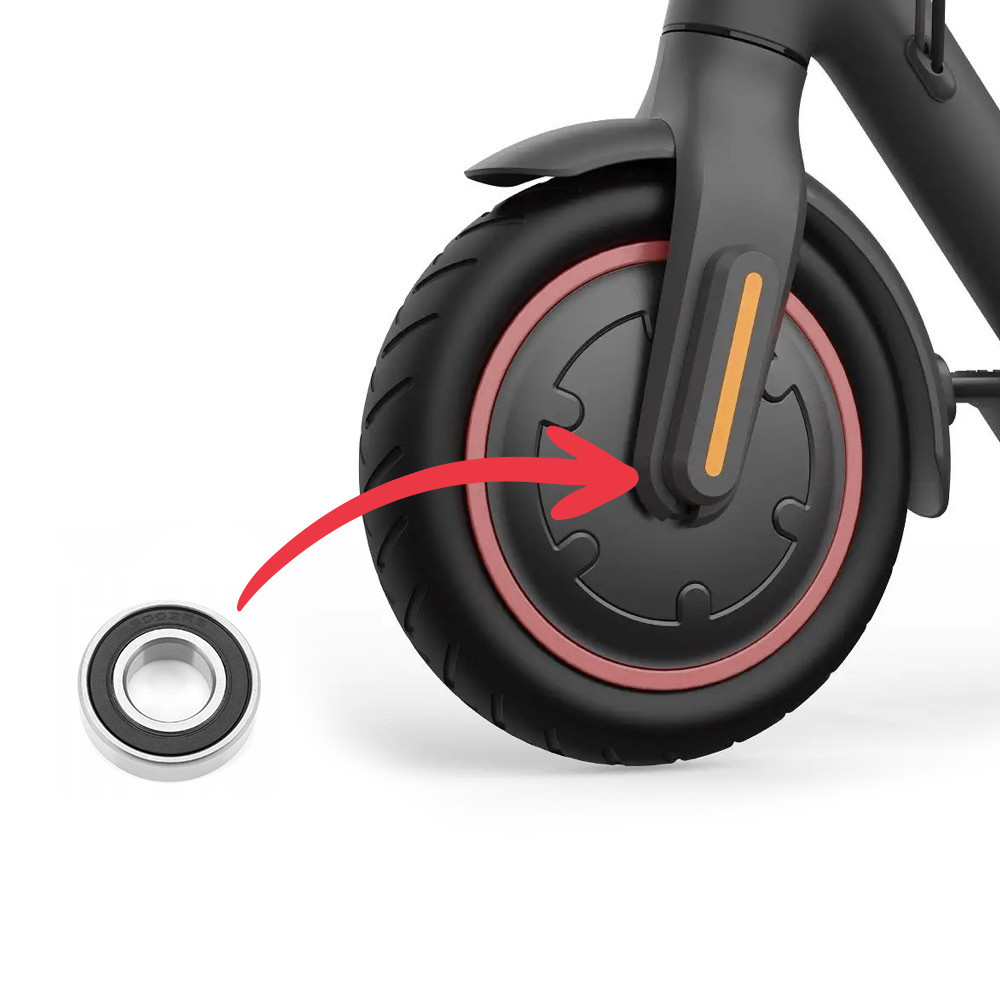 Ložisko 6002RS pro přední kolo Xiaomi koloběžek