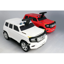 Detské Licencované odrážadlo a kufrík 2v1 Mercedes-Benz  Ener-G-Force červené