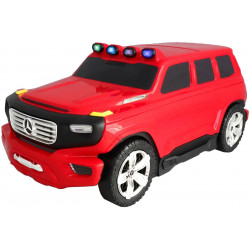 Detské Licencované odrážadlo a kufrík 2v1 Mercedes-Benz  Ener-G-Force červené