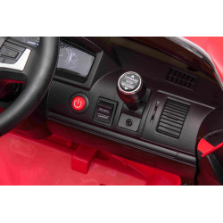 Elektrické autíčko Toyota Landcruiser 12V,  červené