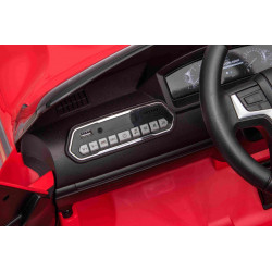 Elektrické autíčko Toyota Landcruiser 12V,  červené