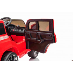 Elektrické autíčko Toyota Landcruiser 12V,  červené