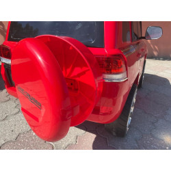 Elektrické autíčko Toyota Landcruiser 12V,  červené