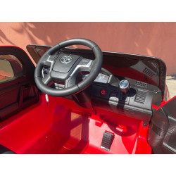 Elektrické autíčko Toyota Landcruiser 12V,  biele