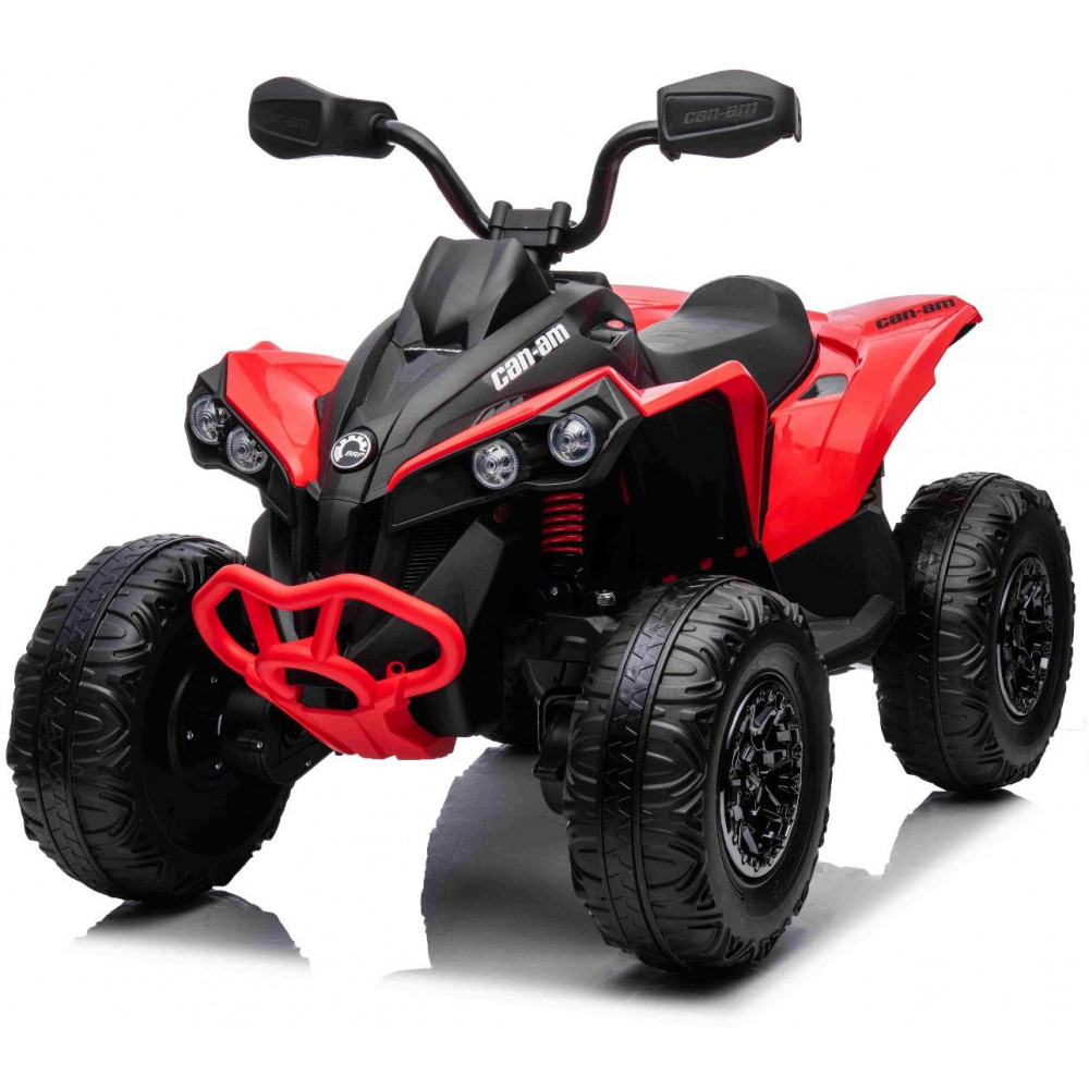 Elektrická štvorkolka Can-am Renegade,  červená