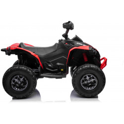 Elektrická štvorkolka Can-am Renegade,  červená