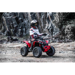 Elektrická štvorkolka Can-am Renegade,  červená