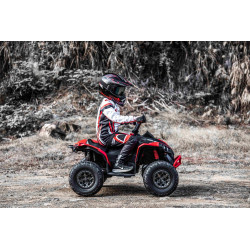 Elektrická štvorkolka Can-am Renegade,  červená