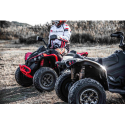Elektrická štvorkolka Can-am Renegade,  červená