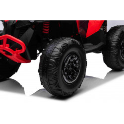 Elektrická štvorkolka Can-am Renegade,  červená