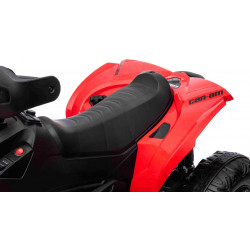 Elektrická štvorkolka Can-am Renegade,  červená