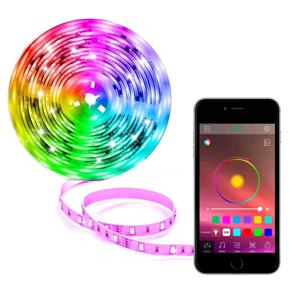 Barevné LED podsvícení s bluetooth ovládáním
