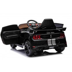 Elektrické autíčko Ford Shelby Mustang GT 500 Cobra,  čierne