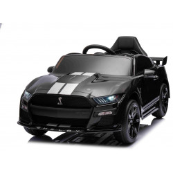 Elektrické autíčko Ford Shelby Mustang GT 500 Cobra,  čierne