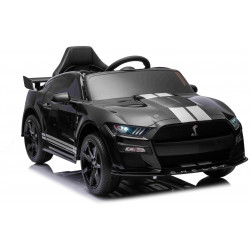 Elektrické autíčko Ford Shelby Mustang GT 500 Cobra,  čierne