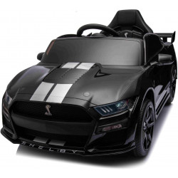 Elektrické autíčko Ford Shelby Mustang GT 500 Cobra,  čierne