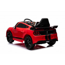Elektrické autíčko Ford Shelby Mustang GT 500 Cobra,  červené