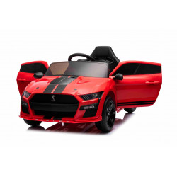 Elektrické autíčko Ford Shelby Mustang GT 500 Cobra,  červené