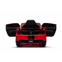 Elektrické autíčko Ford Shelby Mustang GT 500 Cobra,  červené