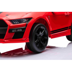 Elektrické autíčko Ford Shelby Mustang GT 500 Cobra,  červené
