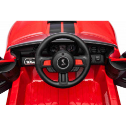 Elektrické autíčko Ford Shelby Mustang GT 500 Cobra,  červené