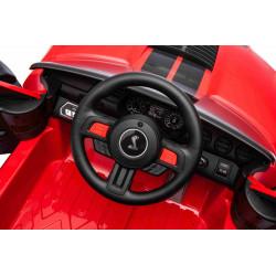 Elektrické autíčko Ford Shelby Mustang GT 500 Cobra,  červené