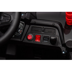 Elektrické autíčko UTV Small 12V,  čierny