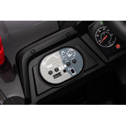 Elektrické autíčko UTV Small 12V,  čierny