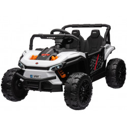 Elektrické autíčko UTV Small 12V,  biely