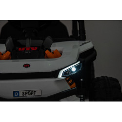 Elektrické autíčko UTV Small 12V,  biely
