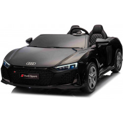 Elektrické autíčko Audi R8 SPYDER Dvojmiestne 24V,  čierne
