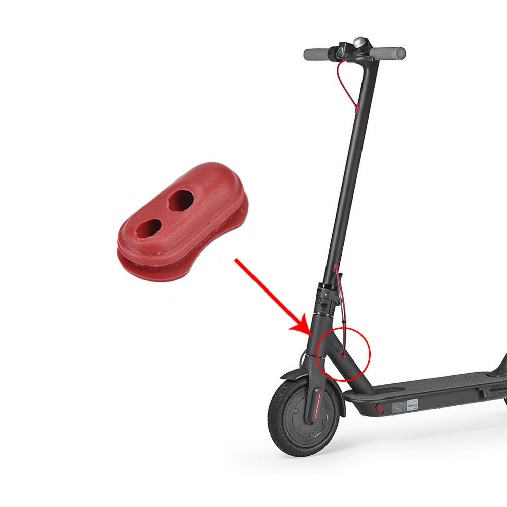 Spodní těsnící gumička pro brzdové lanko a datový kabel Xiaomi koloběžky