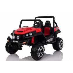 Elektrické autíčko RSX Červené,  Pohon 4x4