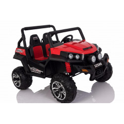 Elektrické autíčko RSX Červené,  Pohon 4x4