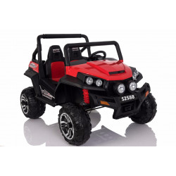 Elektrické autíčko RSX Červené,  Pohon 4x4