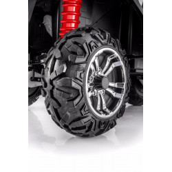 Elektrické autíčko RSX Červené,  Pohon 4x4