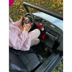Elektrické autíčko RSX Červené,  Pohon 4x4