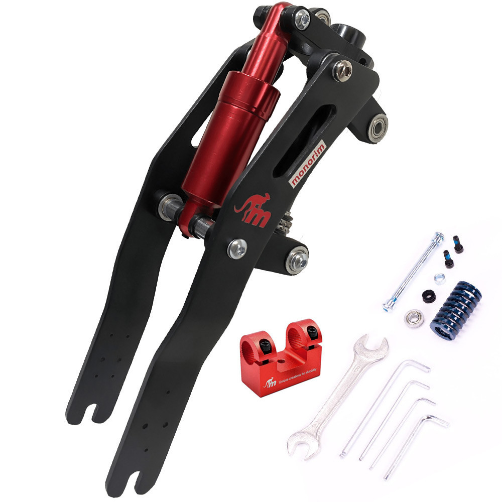 Přední odpružení Monorim V4 pro Xiaomi Scooter - černá