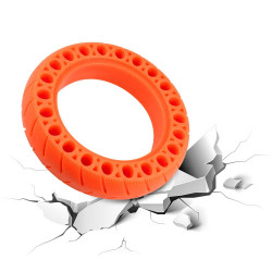 Celogumová 9.5 palcová pneumatika pro Xiaomi - oranžová
