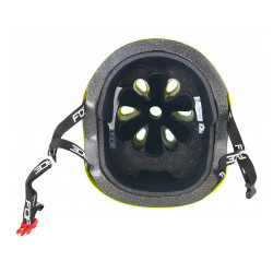 Přilba Force BMX fluo lesklá