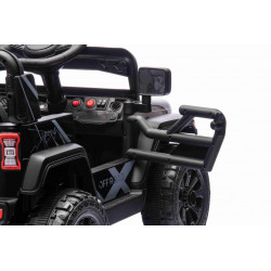 Elektrické autíčko OFFROAD NEW s pohonom zadných kolies,  červené